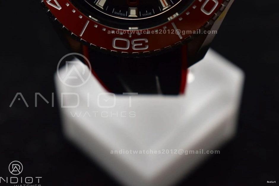 Ceramic on Best Bezel SS Deep 6000M Ultra A2824 Rubber Dial Edition Seamaster 1:1 Black Strap Gray TF Orange 1218